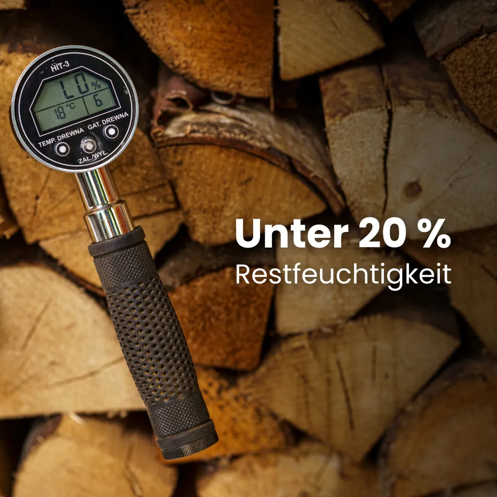 1 RM PREMIUM Buchen Brennholz | 25cm | kammergetrocknet | auf Palette | 500kg | Kaminholz | 1,6 SRM – Bild 6