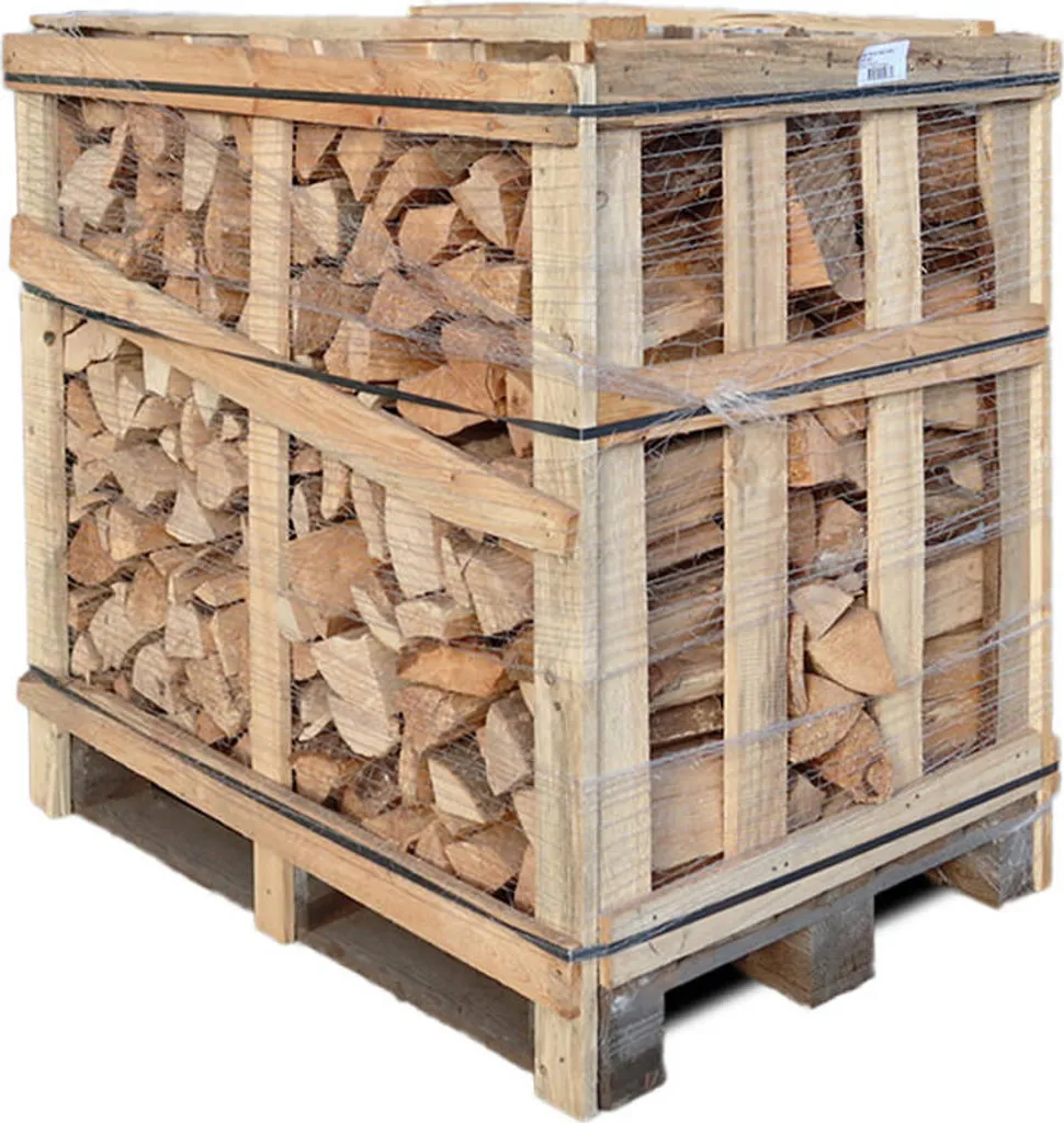 JSM-Brennholz Buche 25 cm – 1,6 SRM / ca. 1 RM – 1 Palette Kaminholz – Bild 2